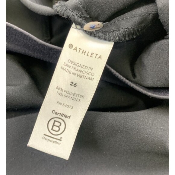 Athleta Go Far Travel Venture Pant Black PullOn Drawstring Jogger 566665 Plus 26 - Picture 10 of 16